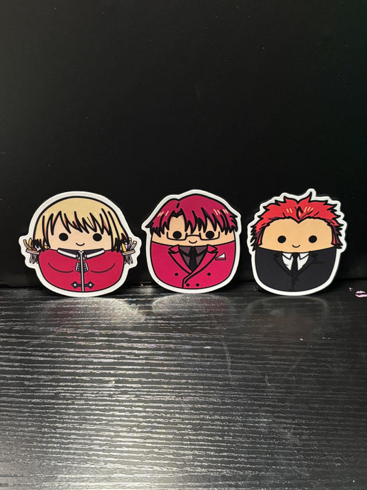 Leveling Anime Stickers