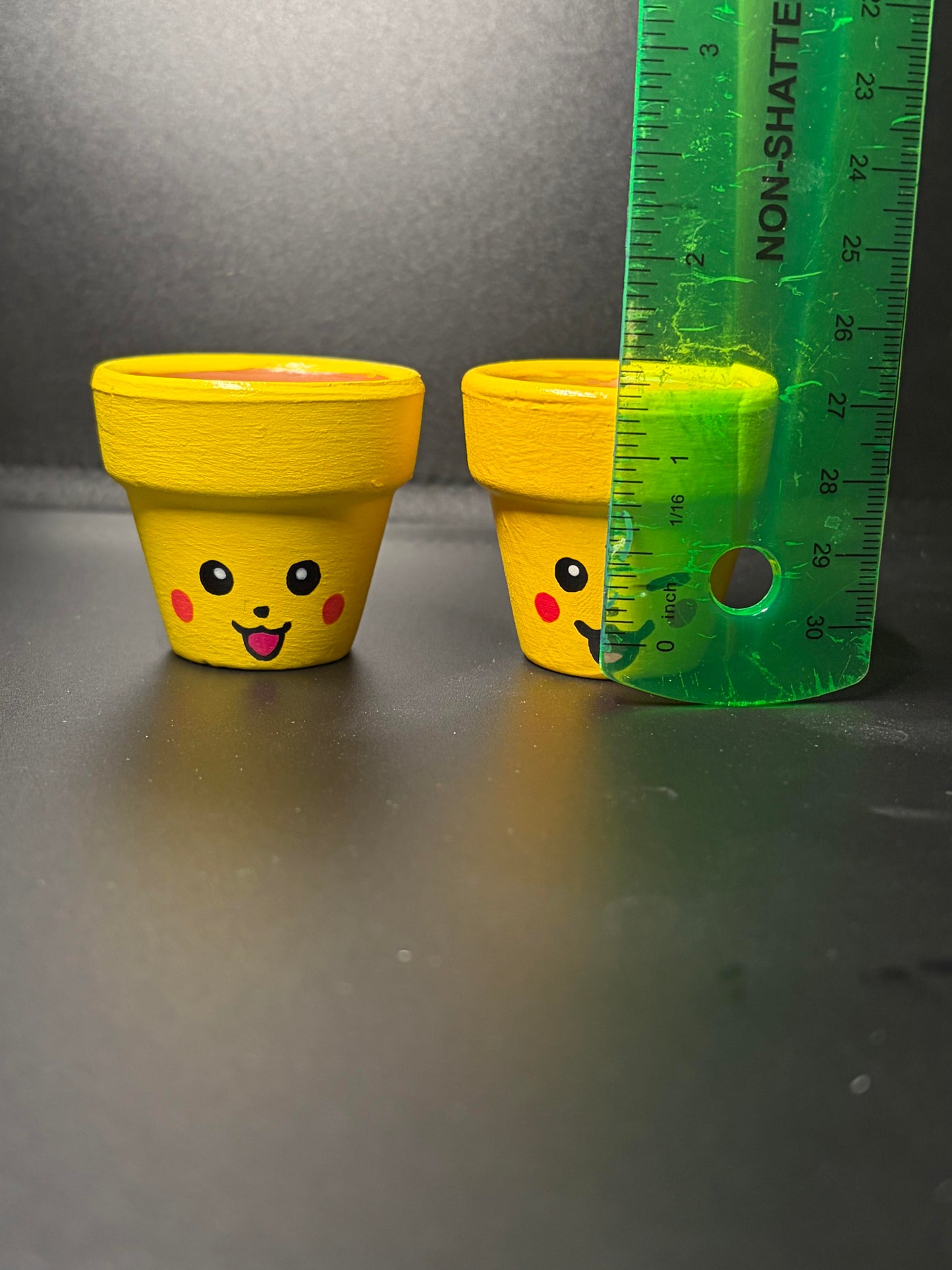 Hand Painted Flower Pots Small