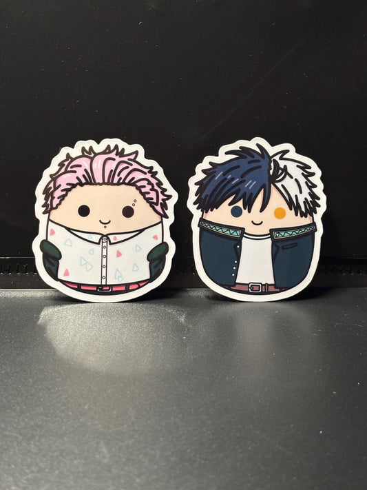 Wind Break Anime Stickers