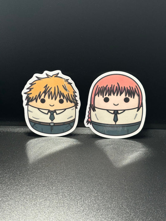 Chainsaw Anime Stickers
