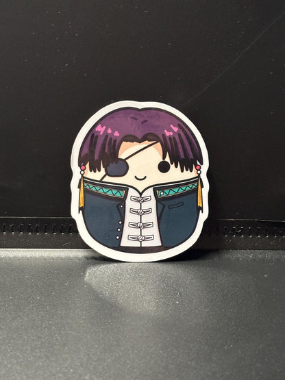 Wind Break Anime Stickers