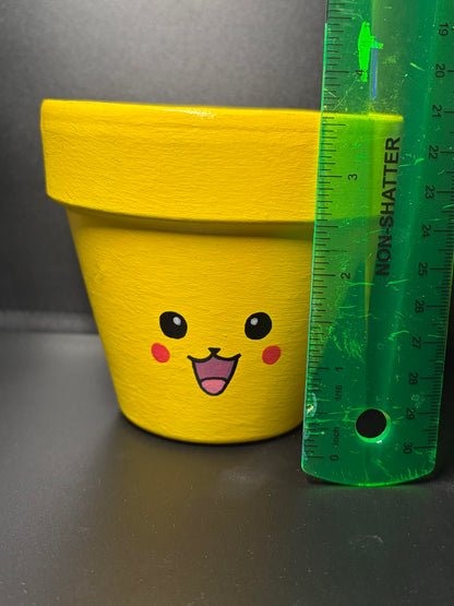 Hand Painted Flower Pots Large