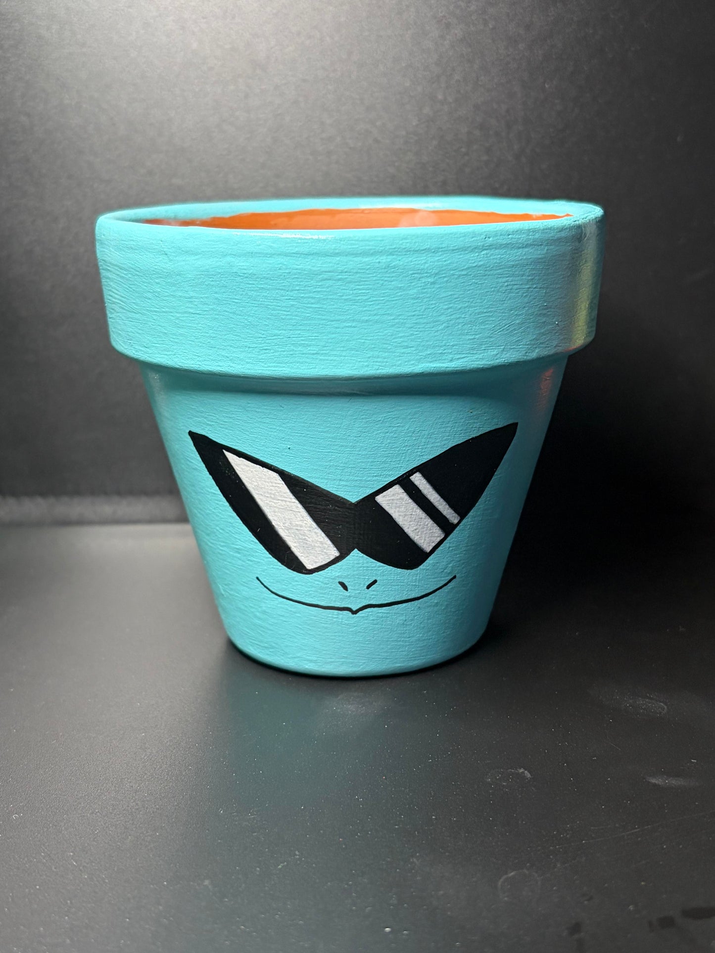 Hand Painted Flower Pots Large