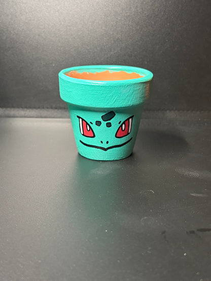 Hand Painted Flower Pots Medium