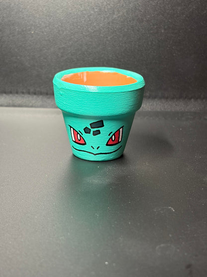 Hand Painted Flower Pots Small