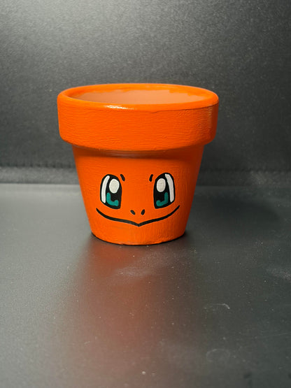 Hand Painted Flower Pots Medium