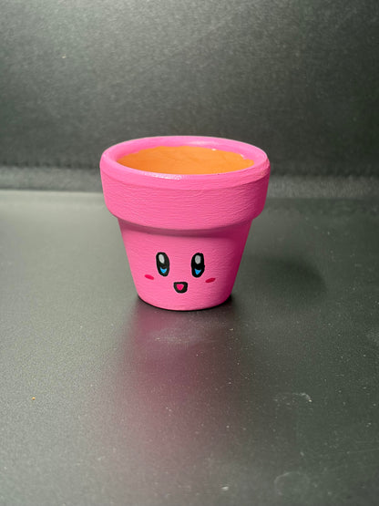 Hand Painted Flower Pots Small