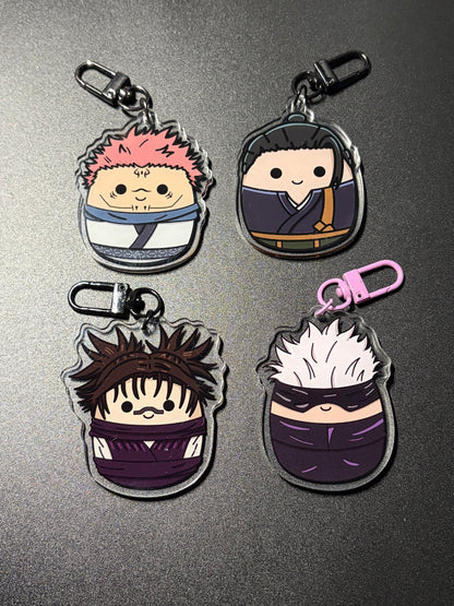 Sorcery Fight Anime Acrylic Keychains