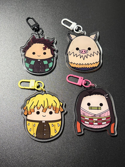 Slayer Anime Acrylic Keychain