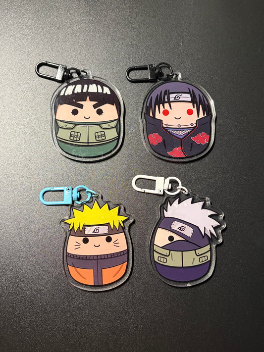 Ninja Anime Acrylic Keychain