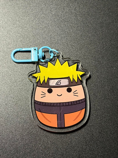 Ninja Anime Acrylic Keychain