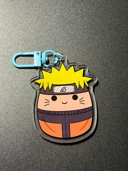 Ninja Anime Acrylic Keychain
