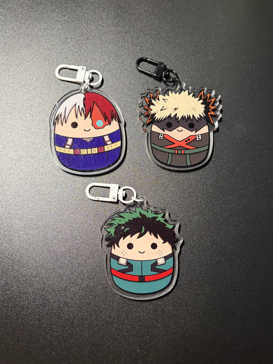 Hero Anime Acrylic Keychain