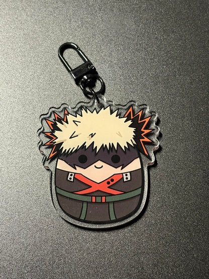 Hero Anime Acrylic Keychain