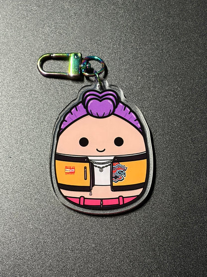 Demon Hunter Acrylic Keychain
