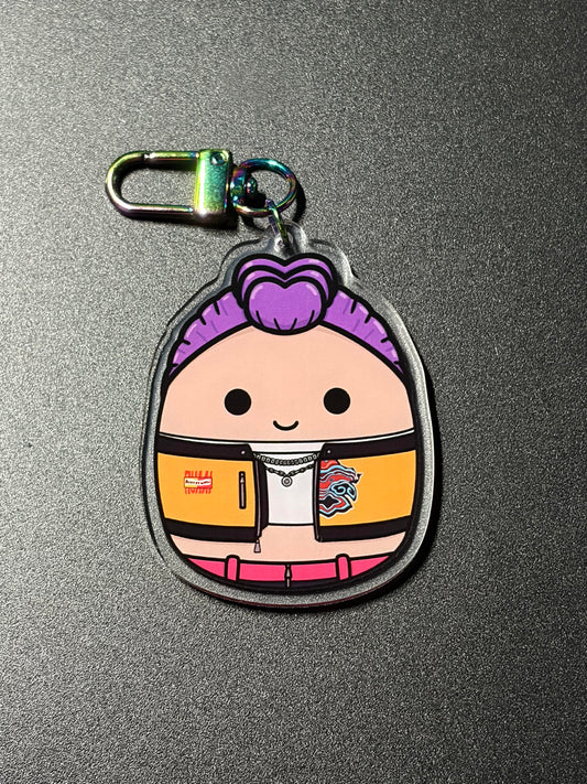 Demon Hunter Acrylic Keychain