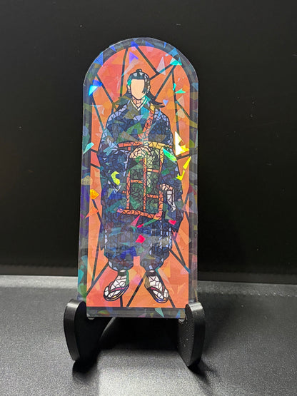 Stained Glass Sorcerer Stickers