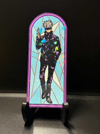 Stained Glass Sorcerer Stickers
