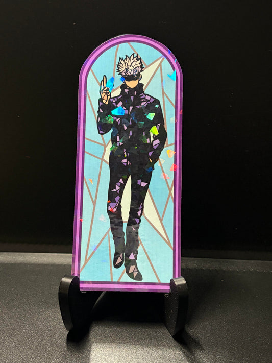 Stained Glass Sorcerer Stickers
