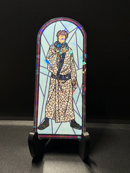 Stained Glass Sorcerer Stickers