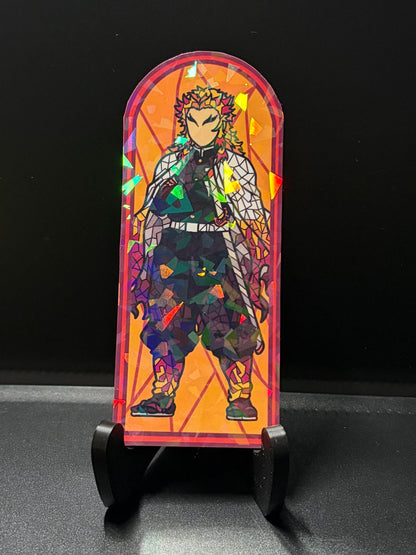 Slayer Anime Stained Glass Stickers