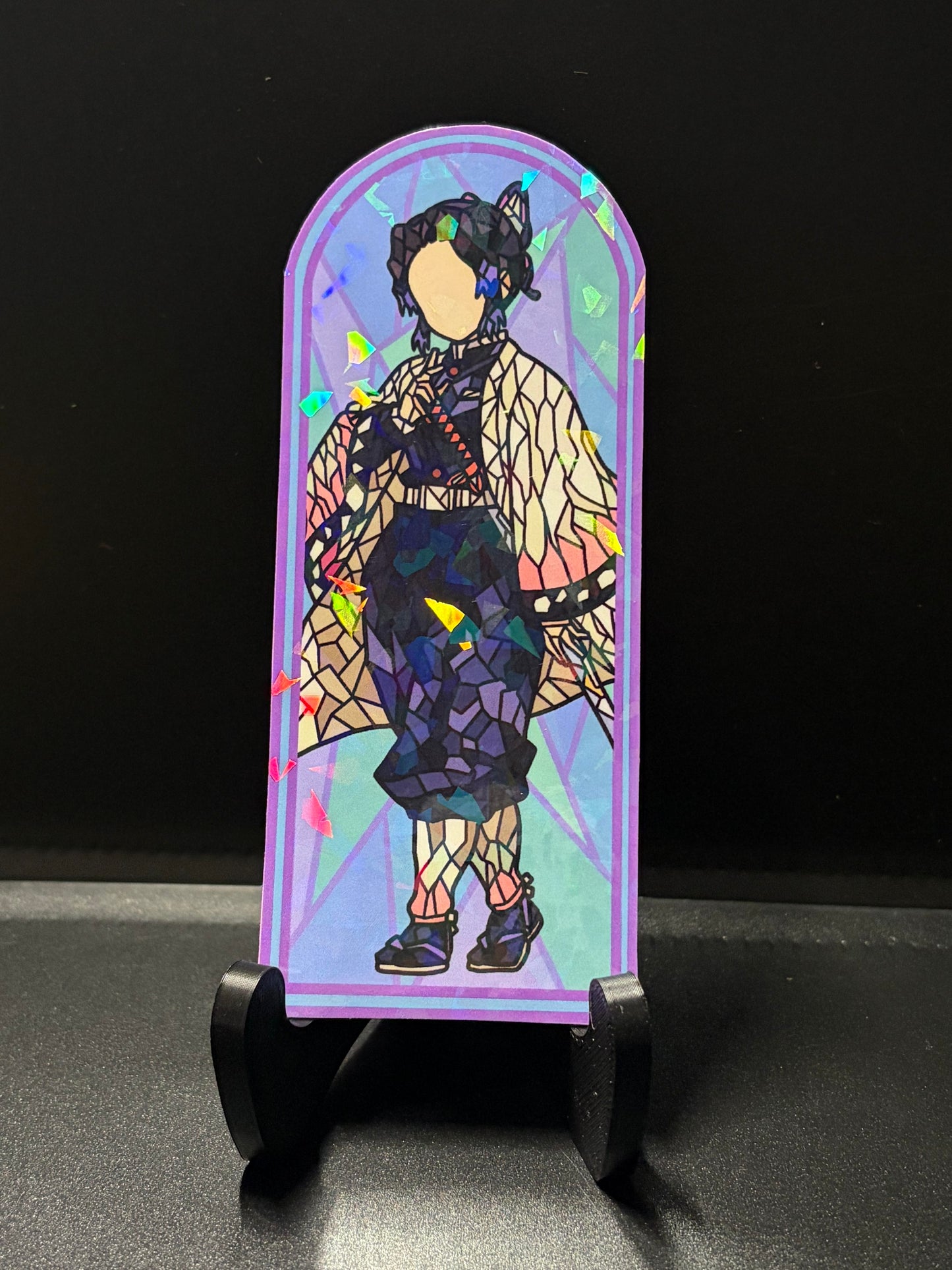 Slayer Anime Stained Glass Stickers