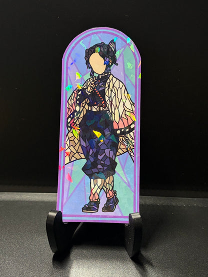 Slayer Anime Stained Glass Stickers