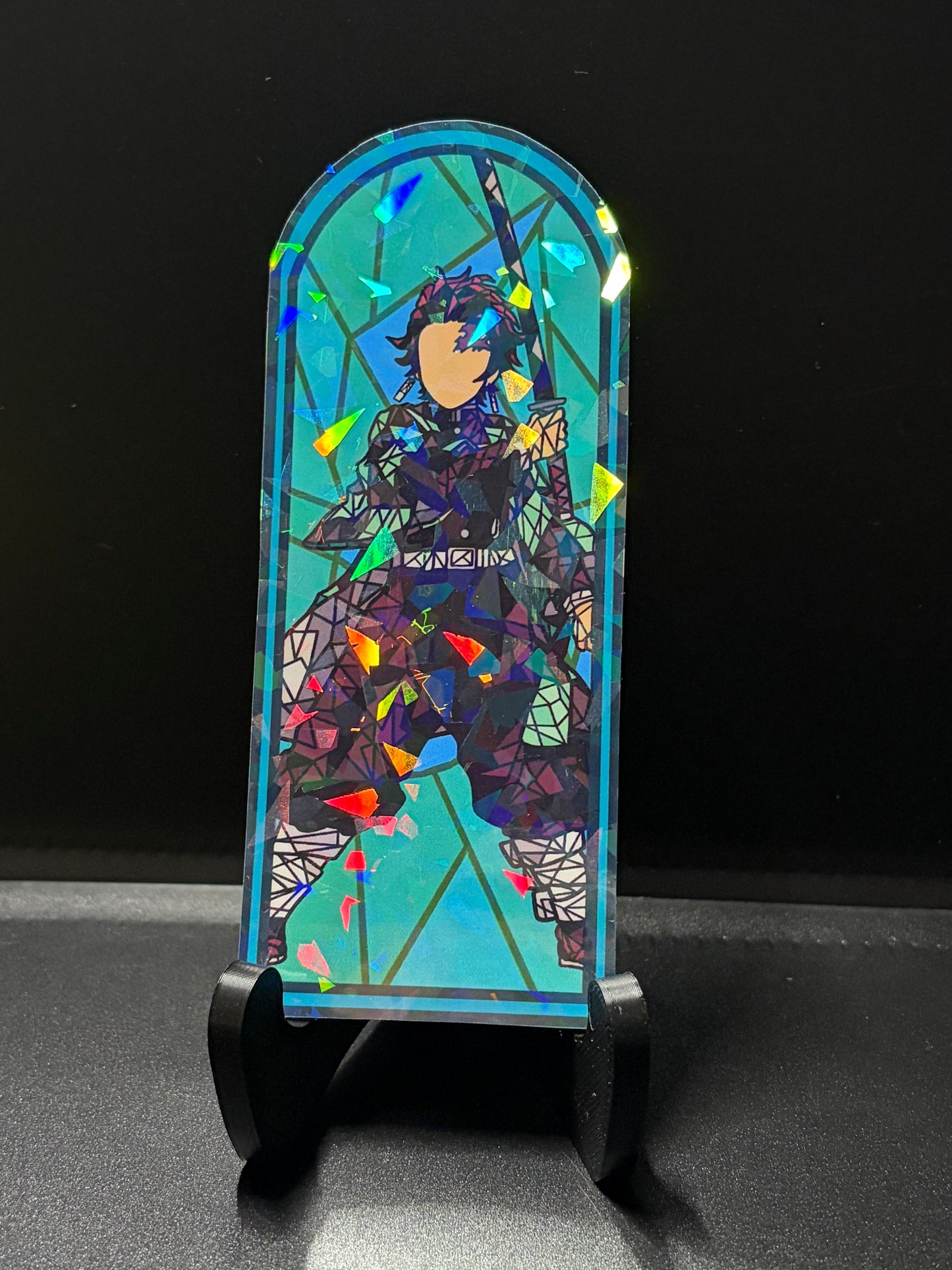 Slayer Anime Stained Glass Stickers