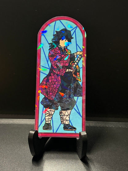 Slayer Anime Stained Glass Stickers
