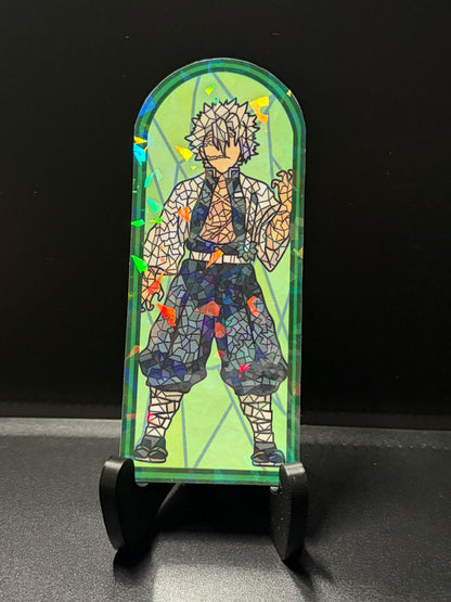 Slayer Anime Stained Glass Stickers