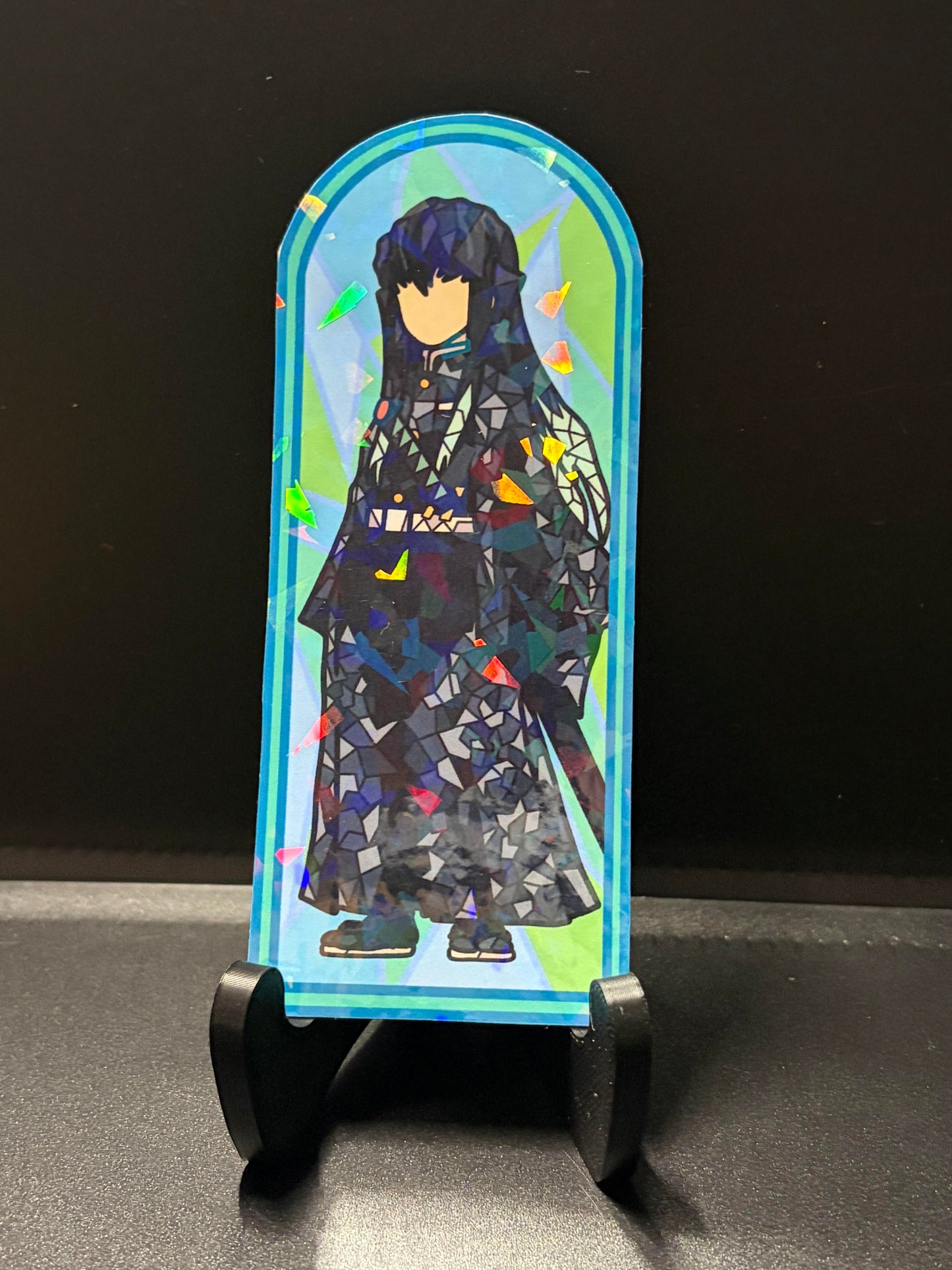 Slayer Anime Stained Glass Stickers