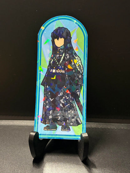 Slayer Anime Stained Glass Stickers