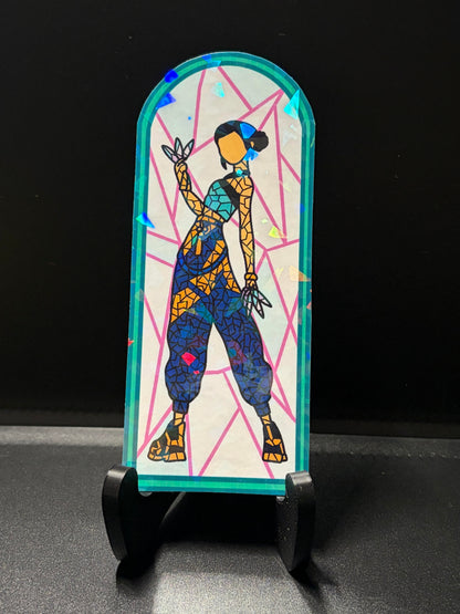 Demon Hunter Stained Glass Stickers