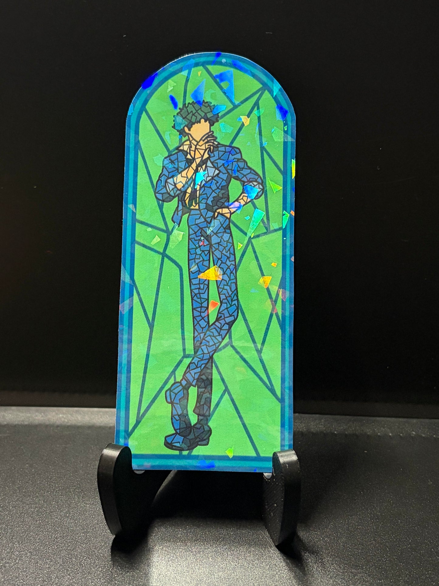 Stained Glass Assorted Anime Stickers