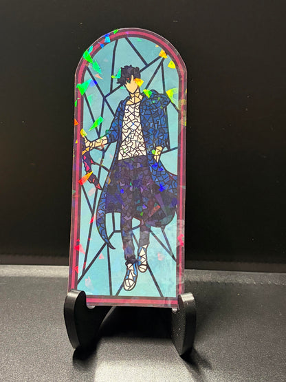 Stained Glass Assorted Anime Stickers