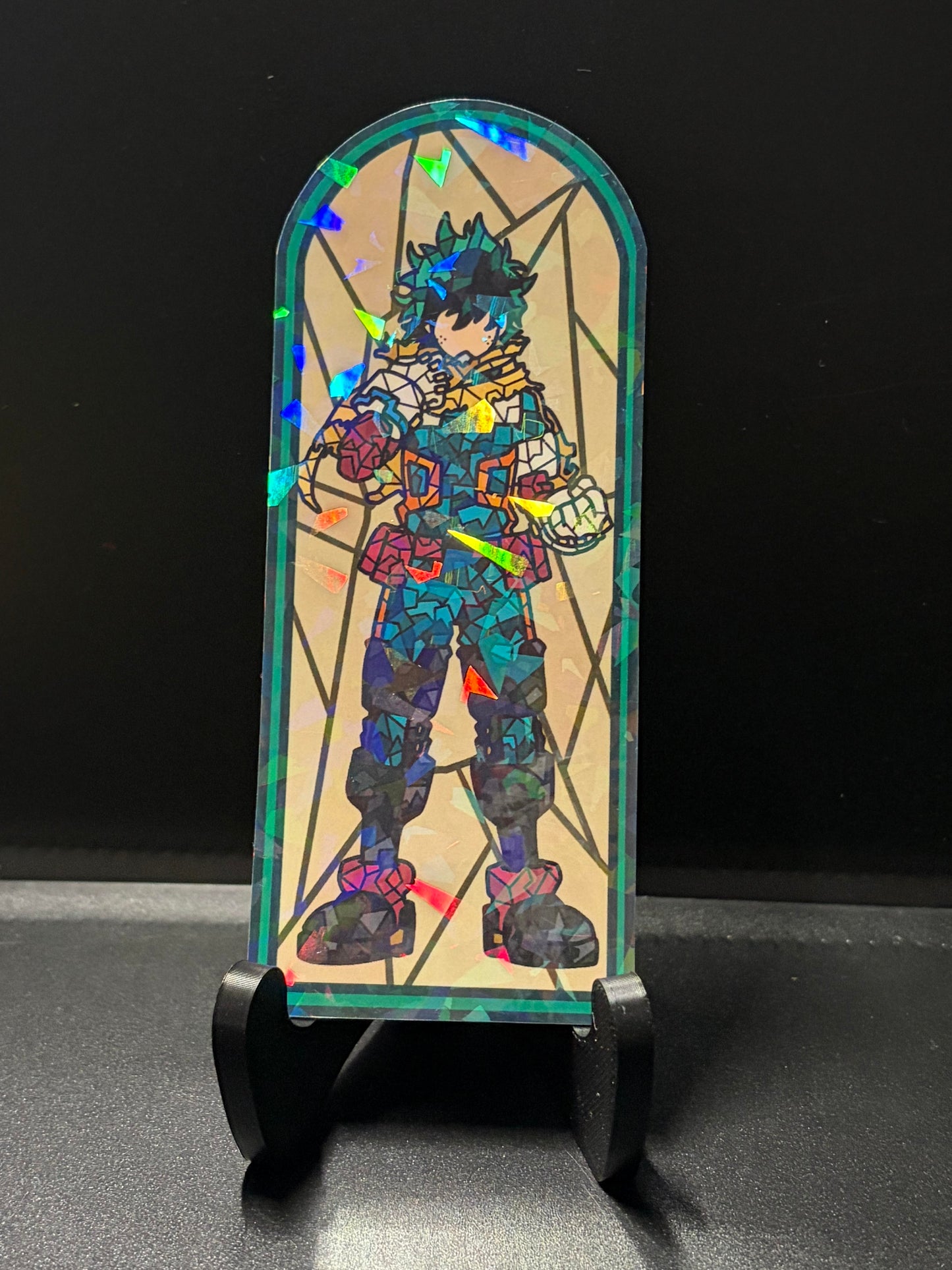 Hero School Stained Glass Stickers