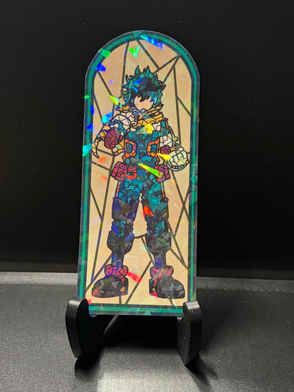 Hero School Stained Glass Stickers