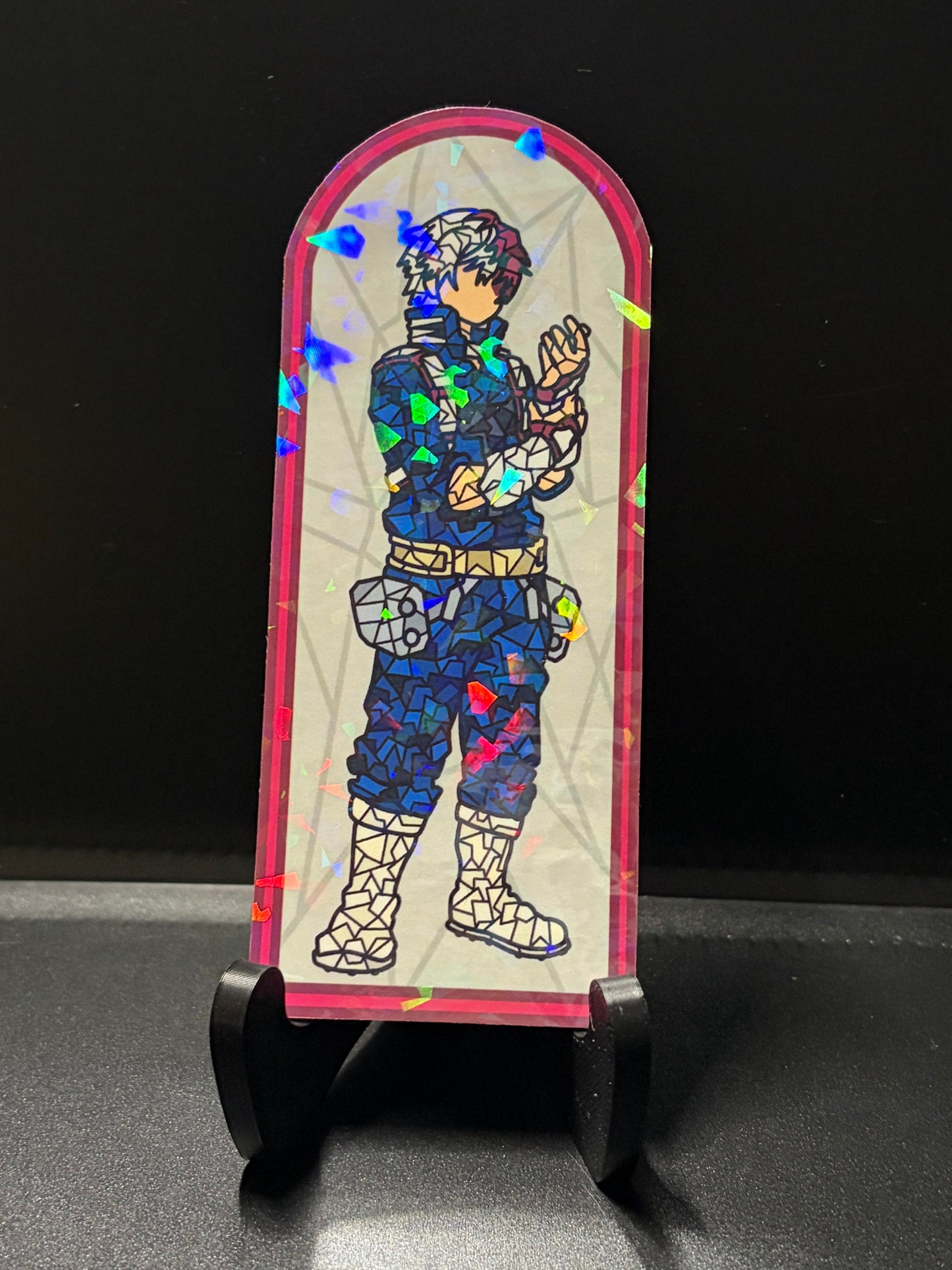 Hero School Stained Glass Stickers