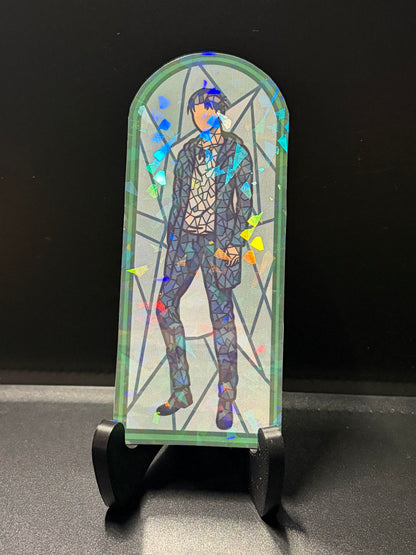 Stained Glass Assorted Anime Stickers