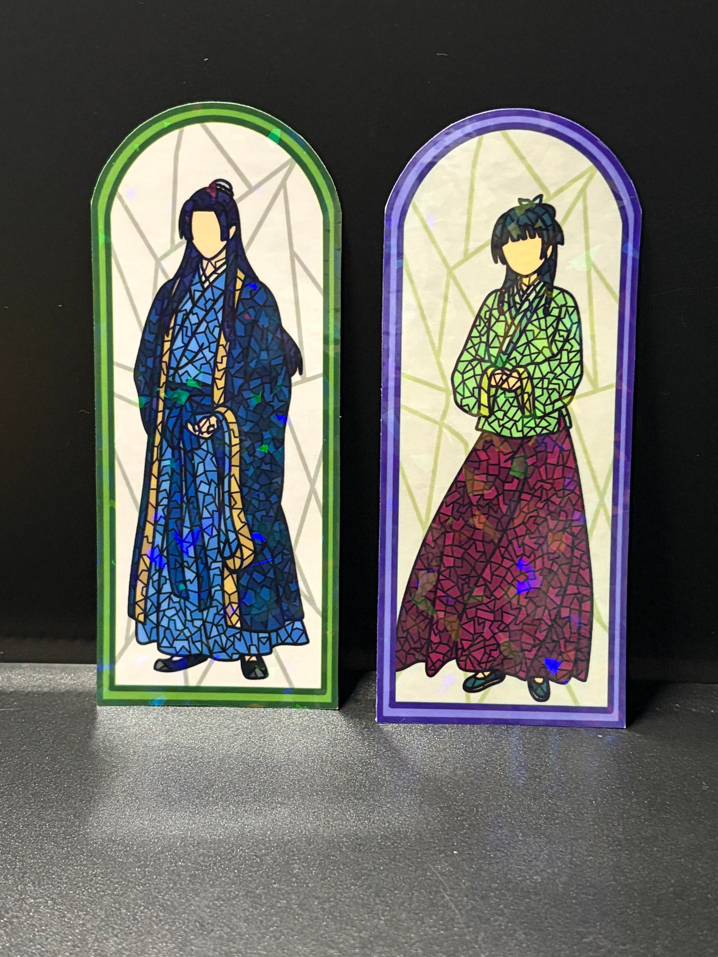 Apothecary Anime Stained Glass Stickers