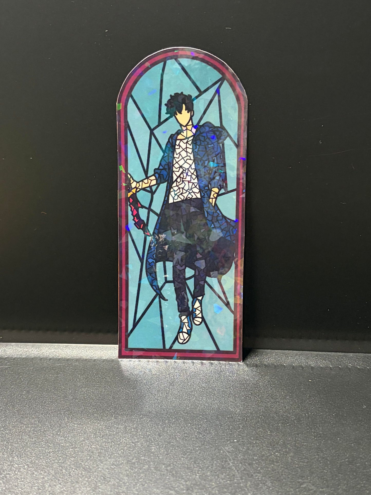 Stained Glass Assorted Anime Stickers