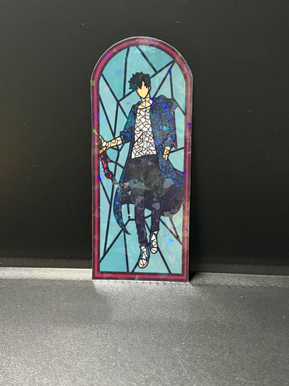 Stained Glass Assorted Anime Stickers