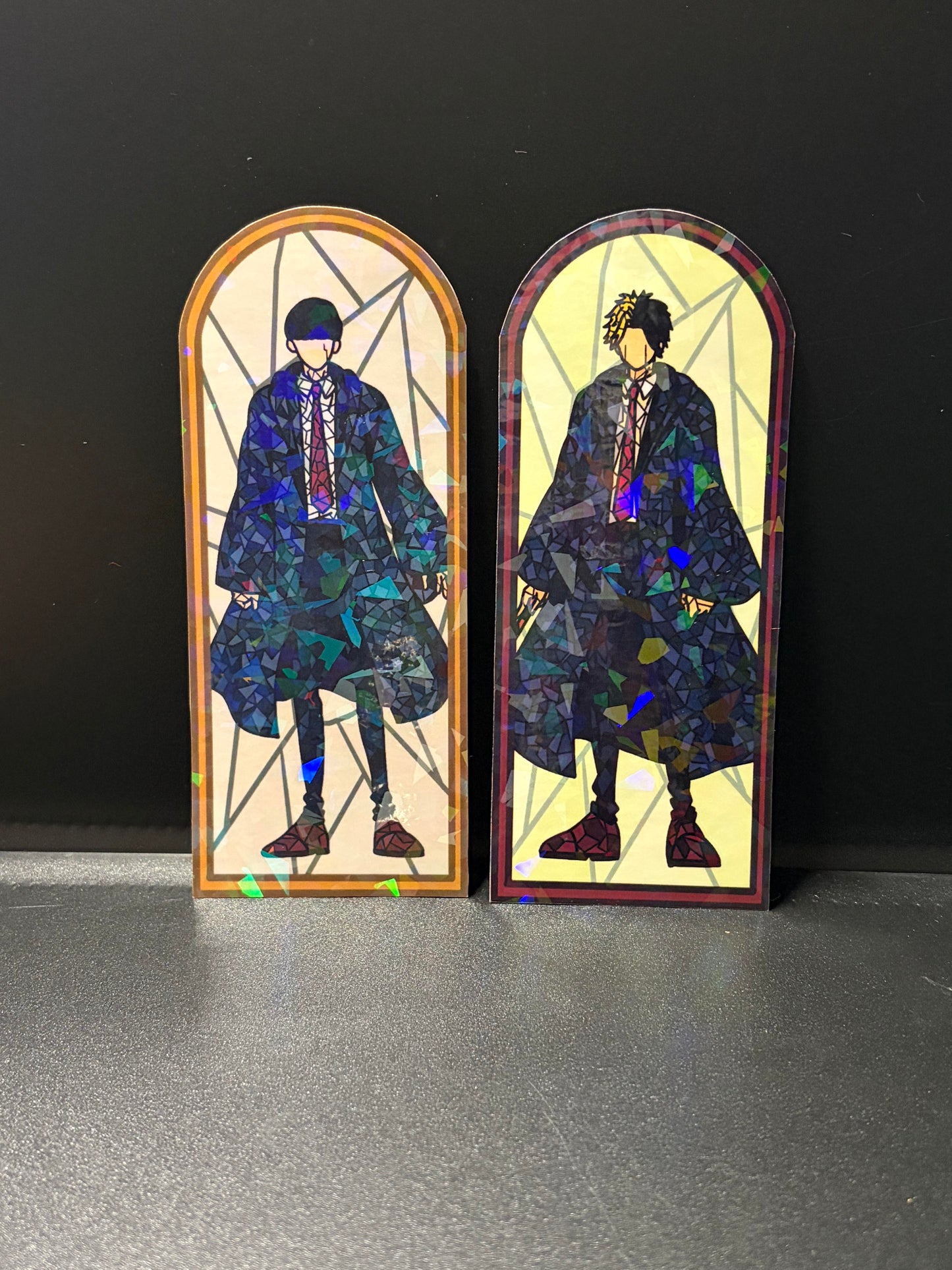 Stained Glass Magic School Stickers