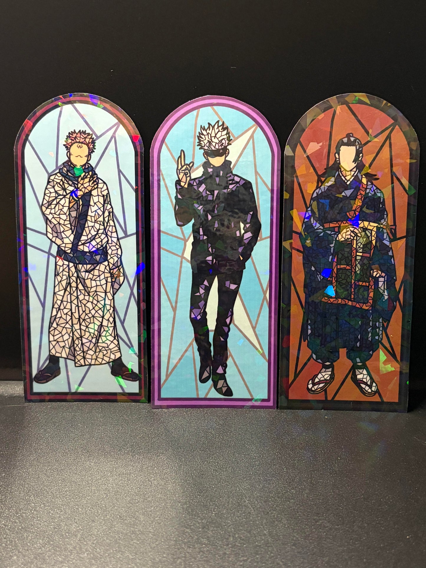 Stained Glass Sorcerer Stickers