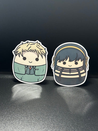 Spy Anime Stickers