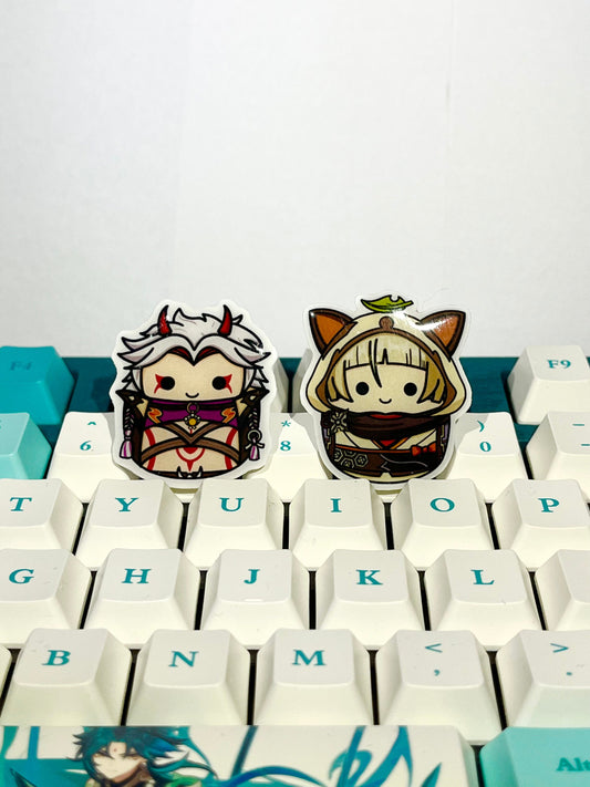 Genshin Squish Pins Inazuma Group 1