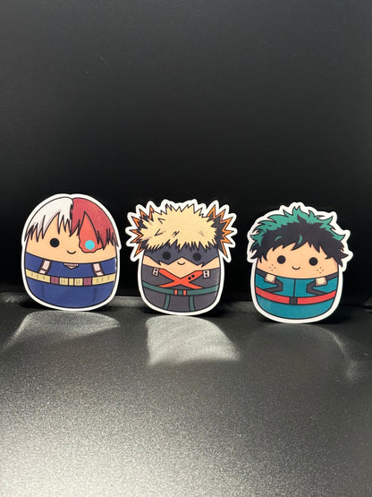 Hero School Anime Stickers