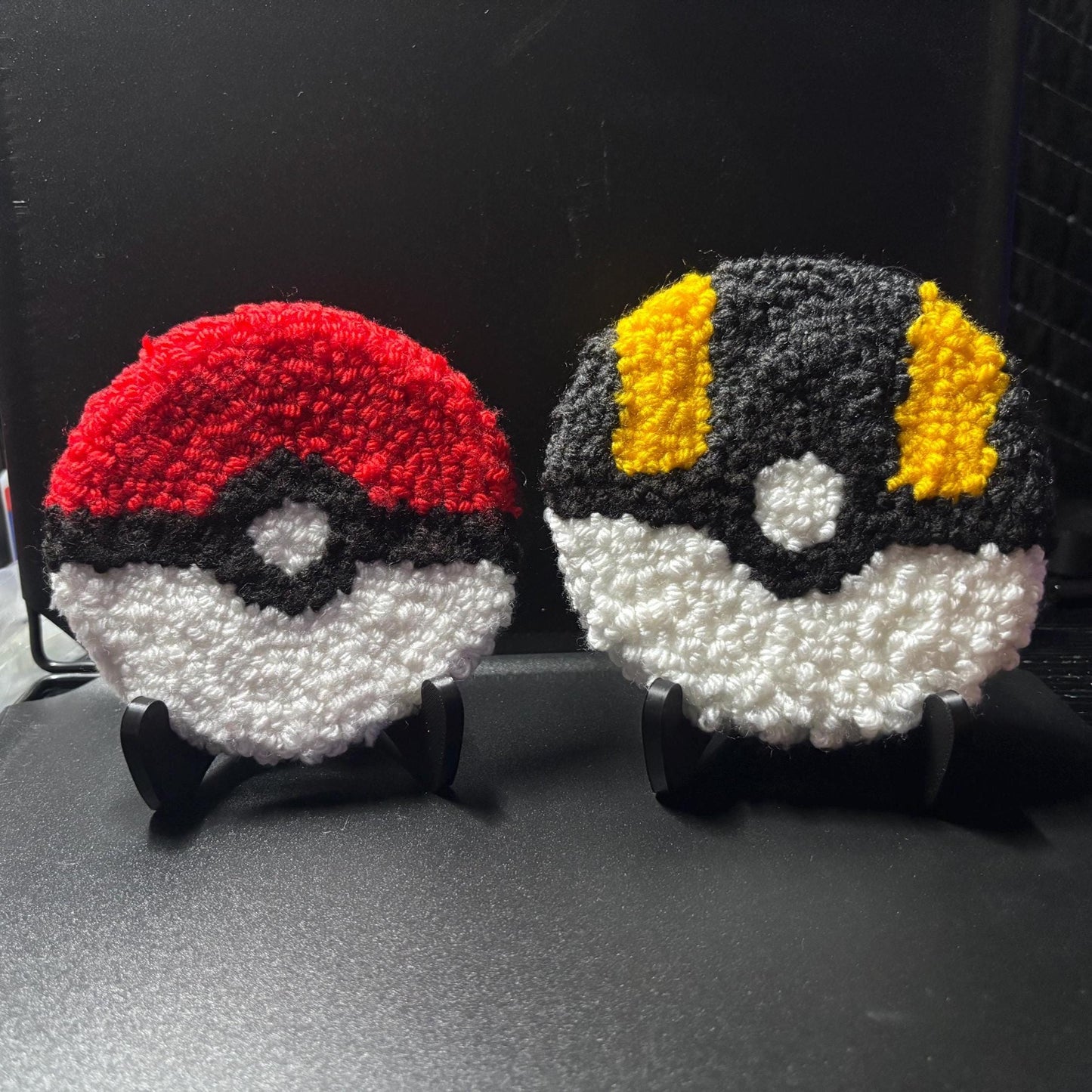 Poke Ball Rug Coaster