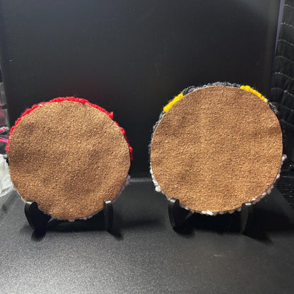 Poke Ball Rug Coaster